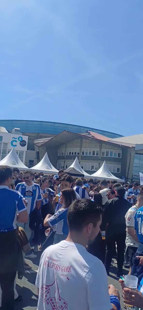 Riazor celebra la victoria del Dépor ante Andorra FC