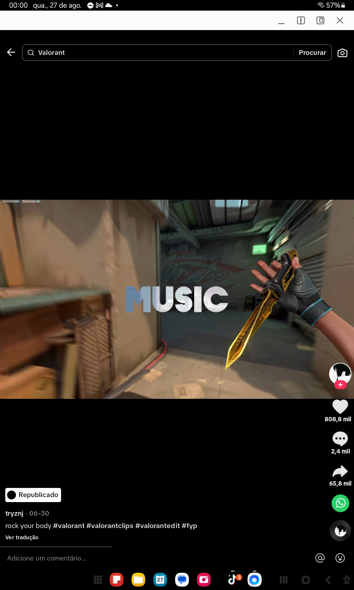 Social Valorant 120 fps