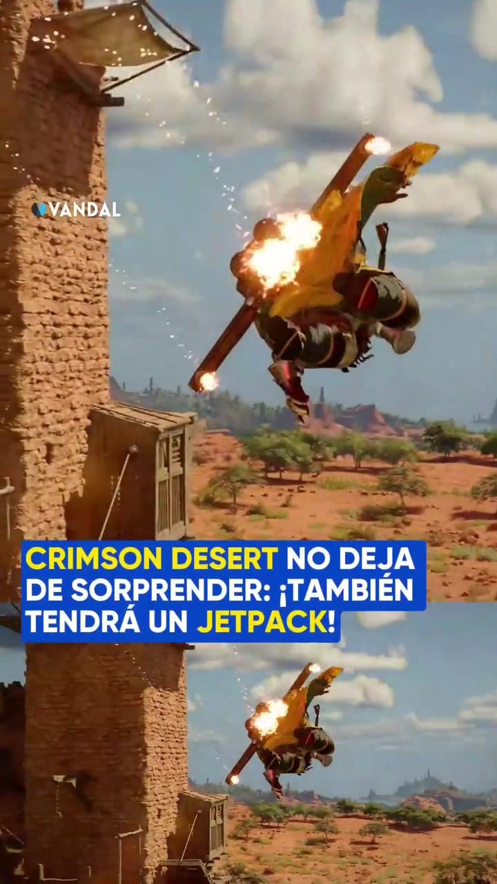 Crimson Desert tendrá jetpack 😱🔥