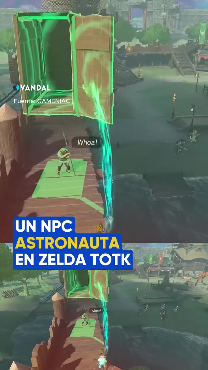 Jogo Consiguen romper Zelda Tears of the Kingdom y pasa esto
