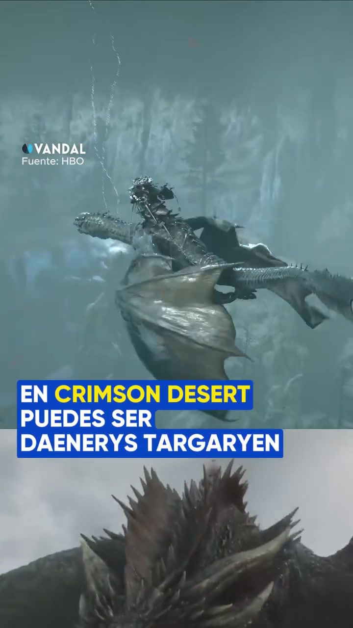 Crimson Desert te deja montar dragones al estilo Targaryen 🐉🔥