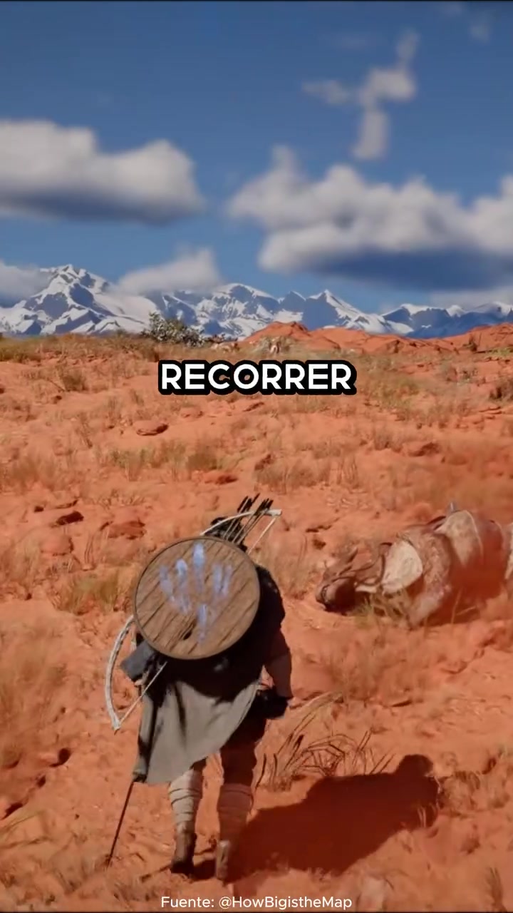 Social El tamaño real del mapa de Crimson Desert
