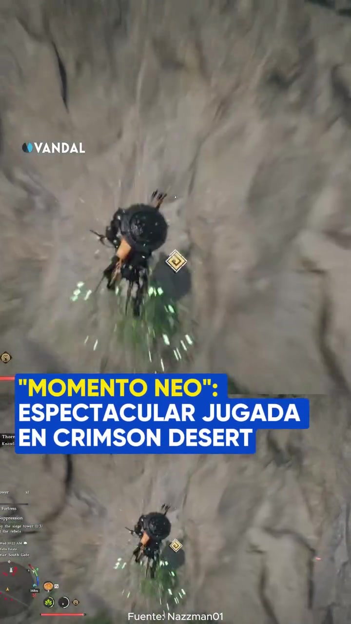 Jugada espectacular en Crimson Desert