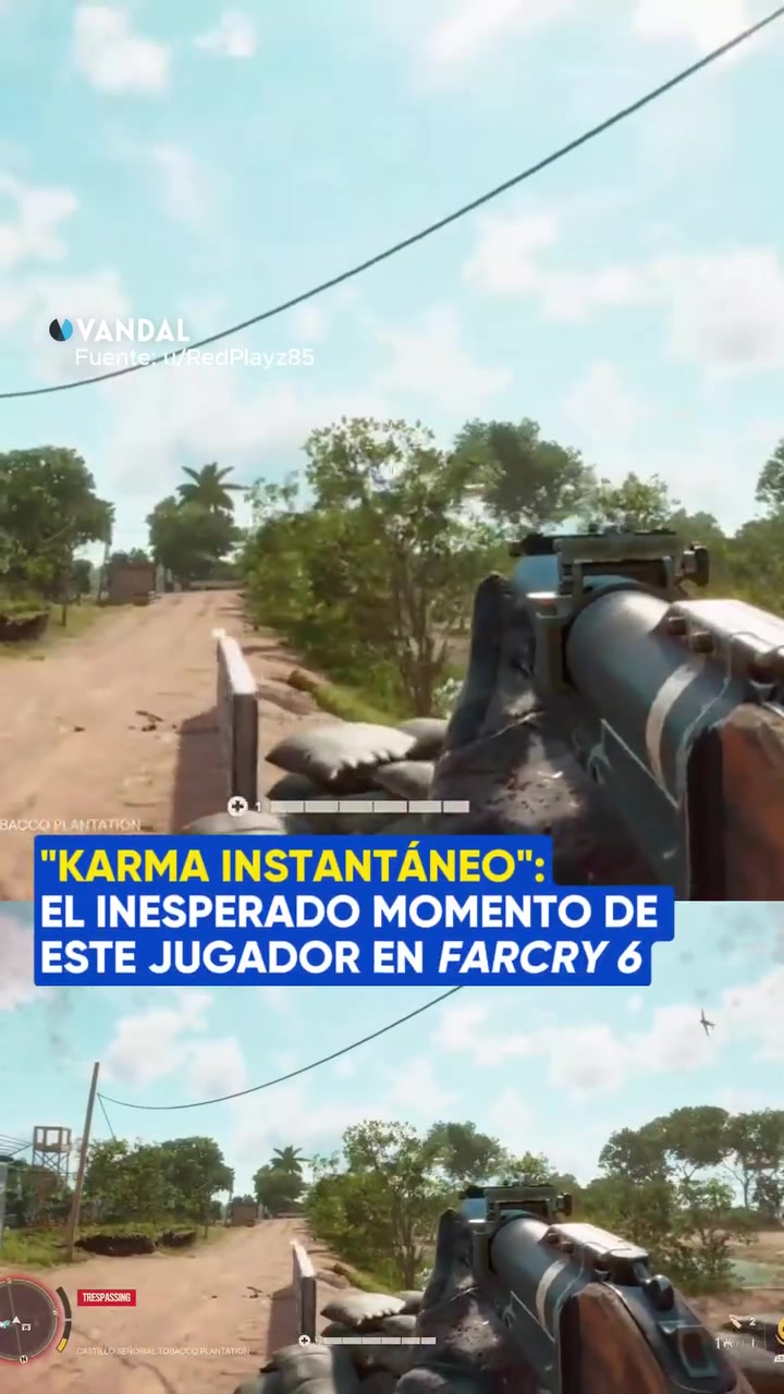 Karma instantáneo en Far Cry 6 🥲💥