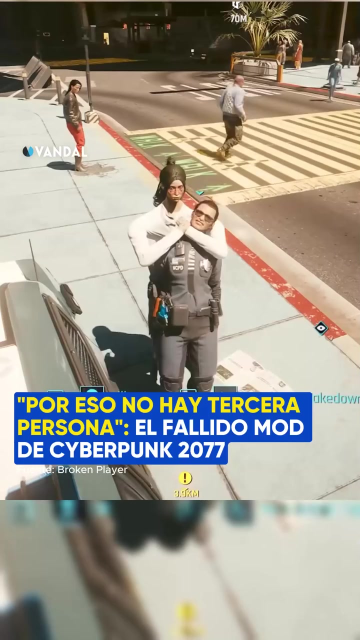 Por qué 'Cyberpunk 2077' no tiene primera persona