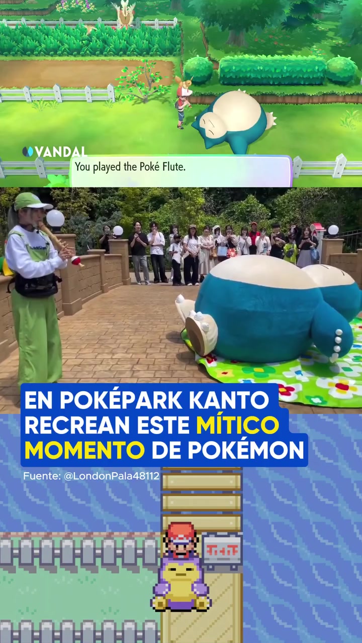 PokéPark Kanto: cómo despertar a Snorlax en Pokémon