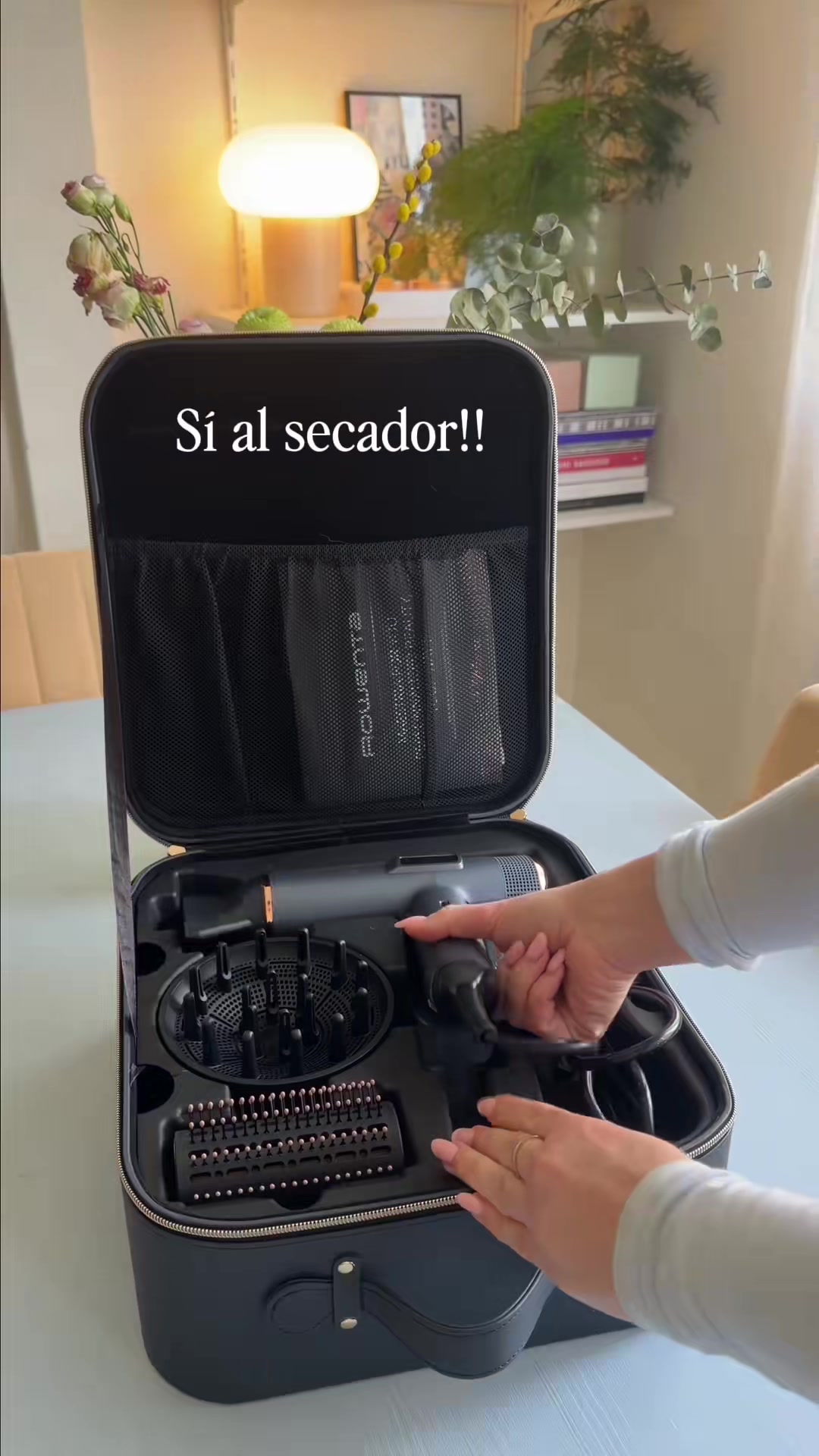 Secador Rowenta Maestría For You para cabello sin frizz