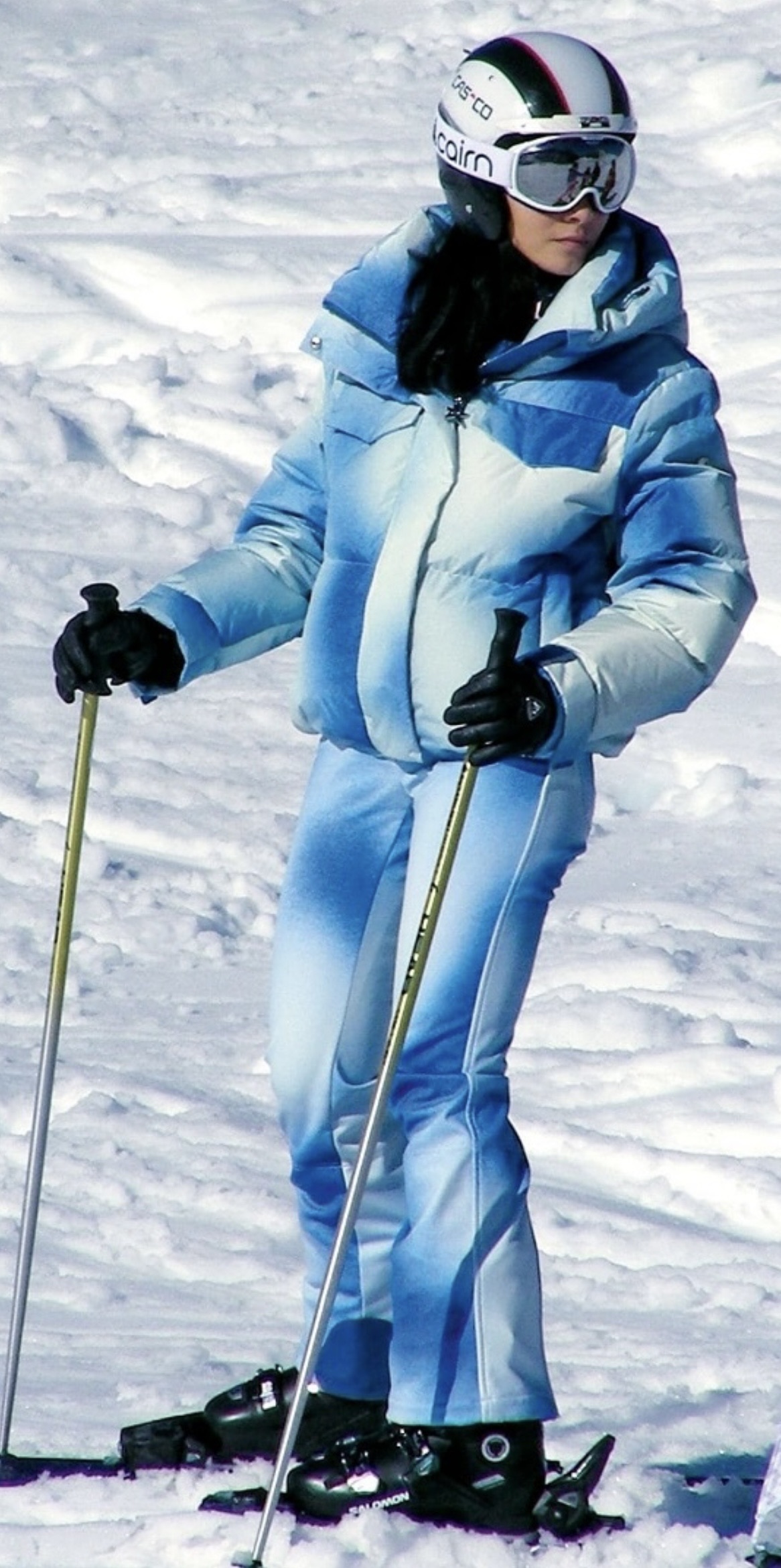 Social El día de Aitana esquiando en Baqueira