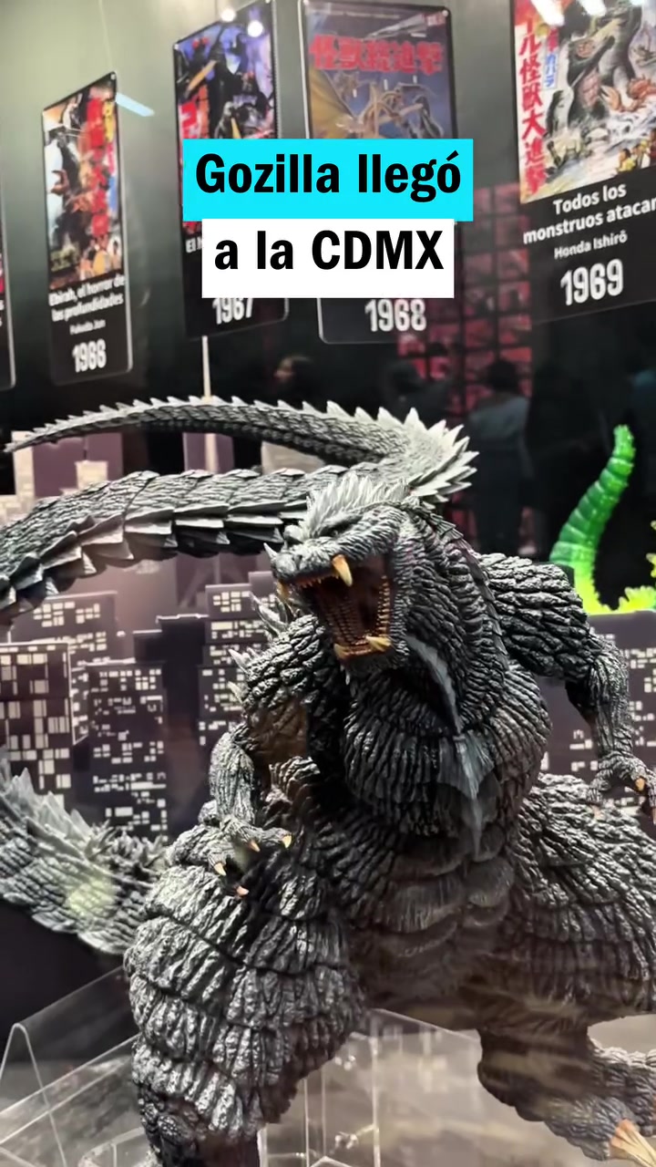 Godzilla invade la CDMX: expo del Rey de los Monstruos