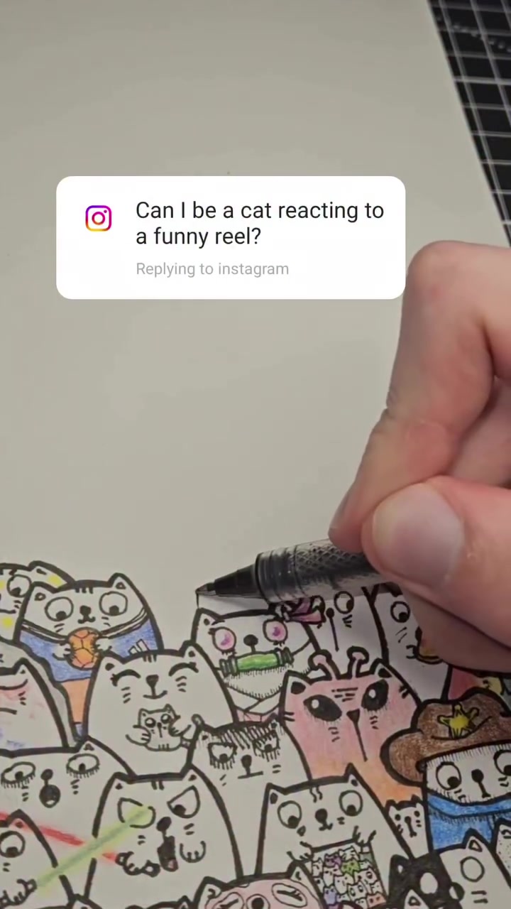 Social Stack of Catz: dibujando lo que piden los comentarios 🐱🖍️