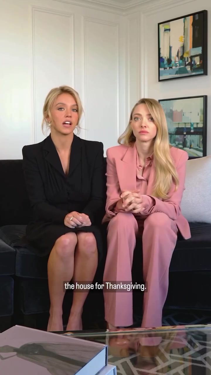 Amanda Seyfried y Sydney Sweeney presentan The Housemaid 🎬