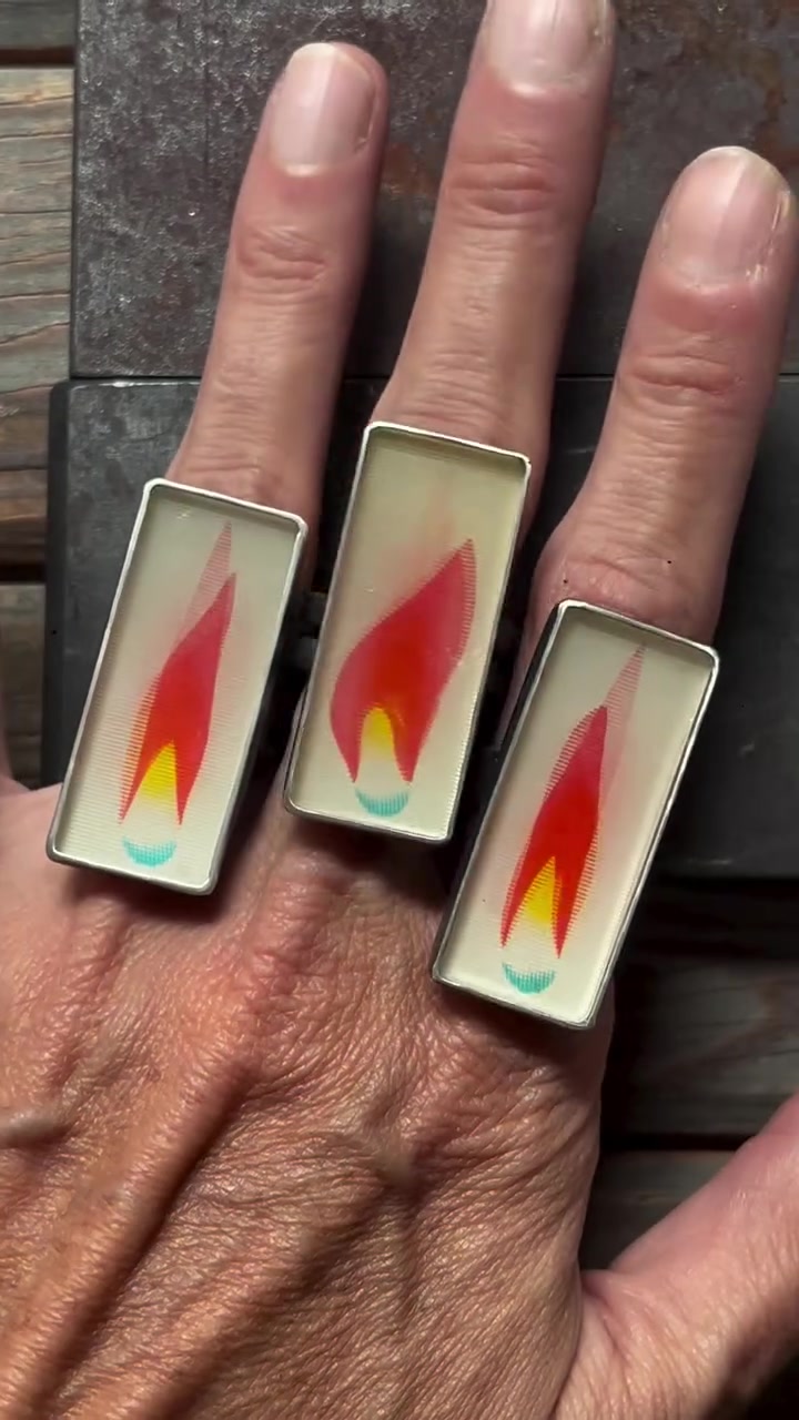 Social Anillos lenticulares que se mueven contigo 🔥