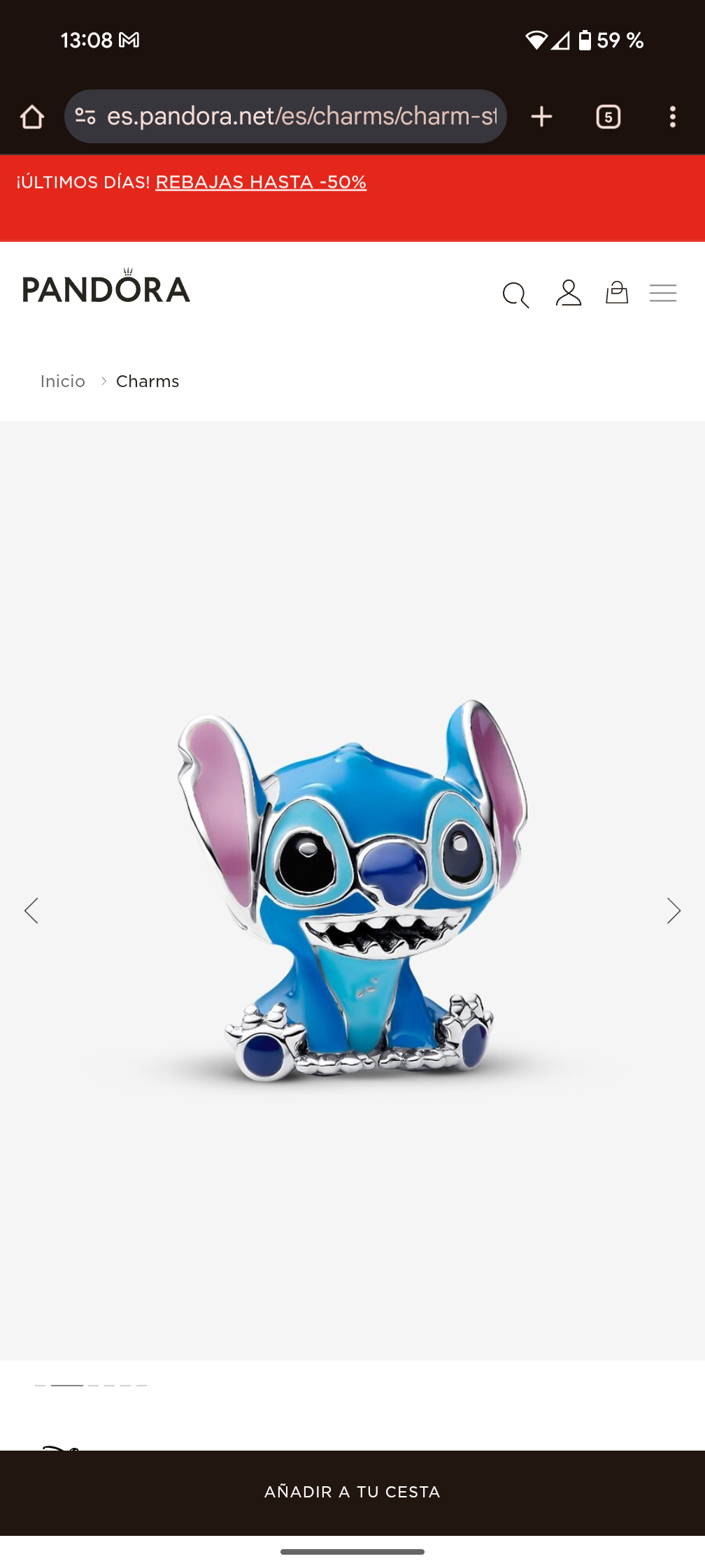Social Charm Stitch de Disney