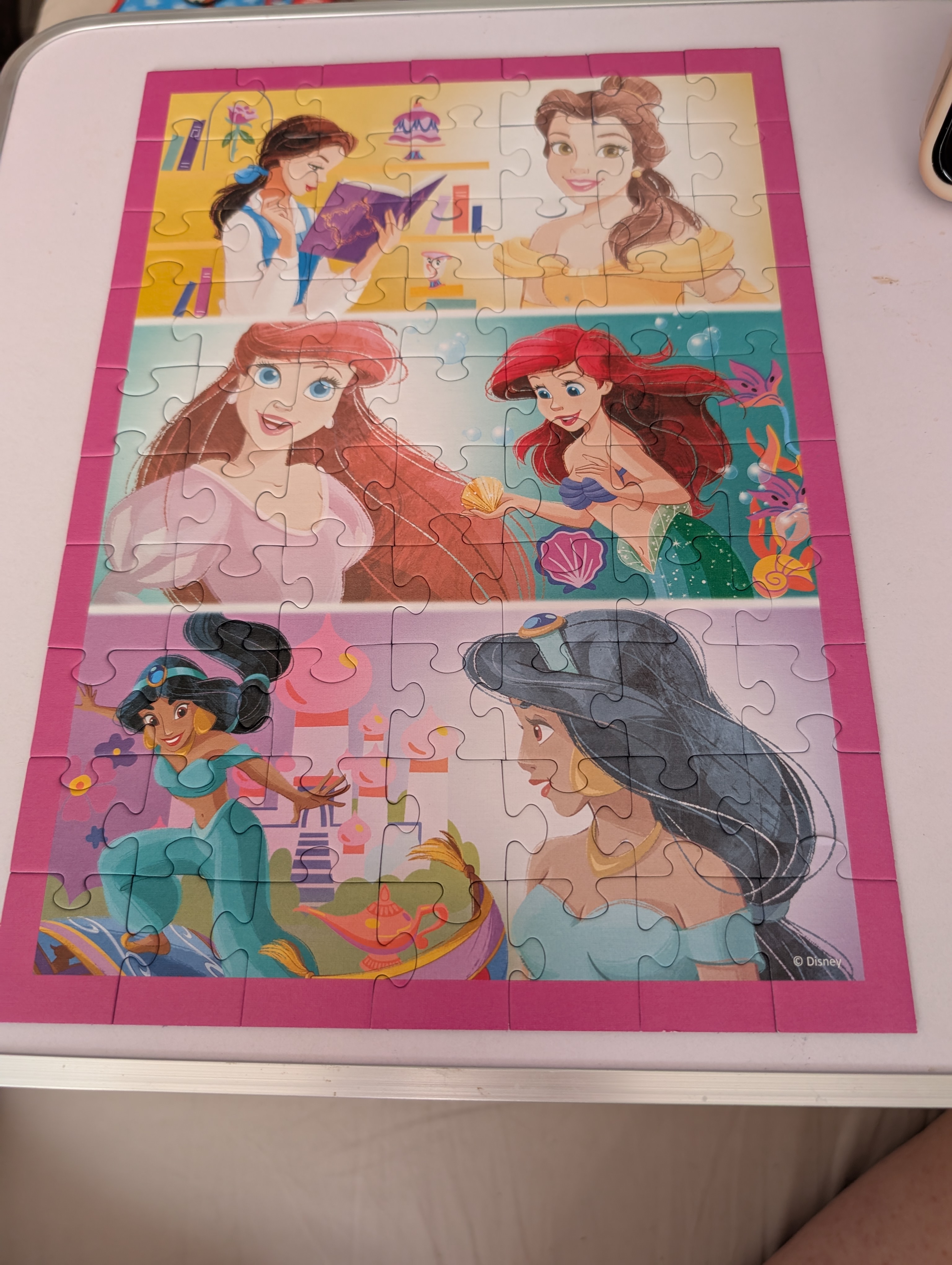 Social Puzzle de las princesas 