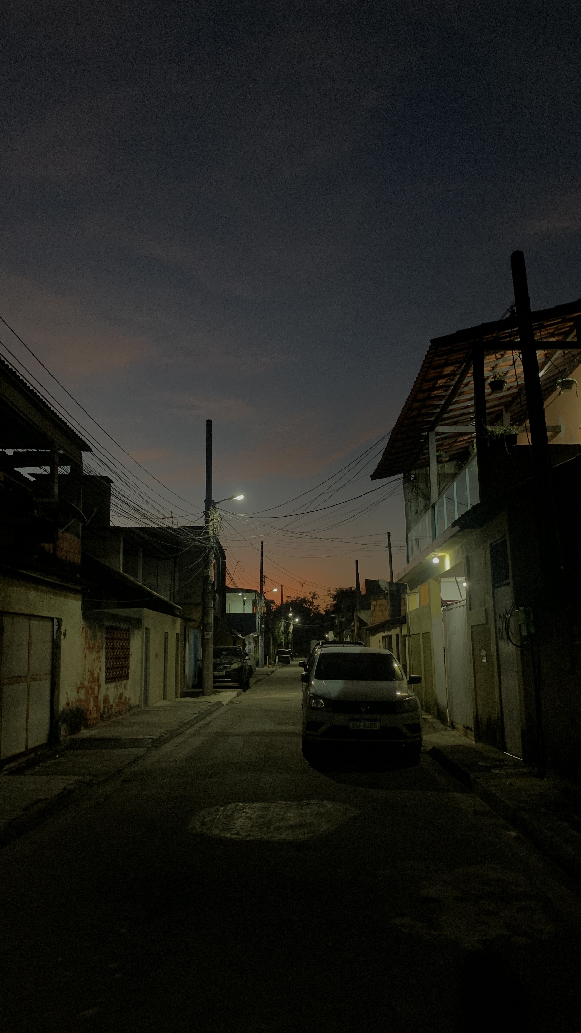 Social ao cair da noite…