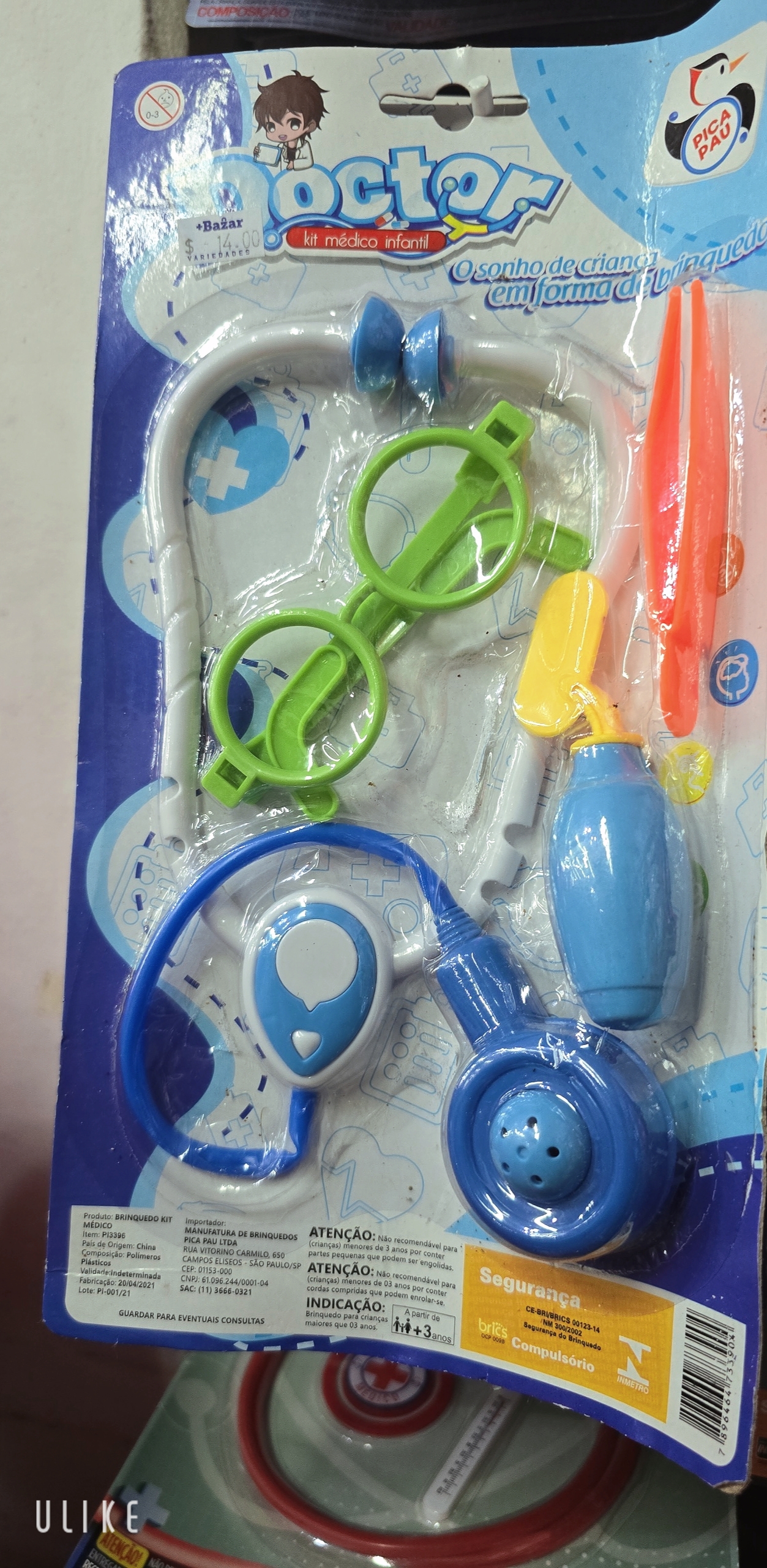 Social Doctor kit médico infantil 