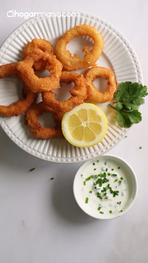 Social 🧅 Aros de cebolla crujientes y caseros